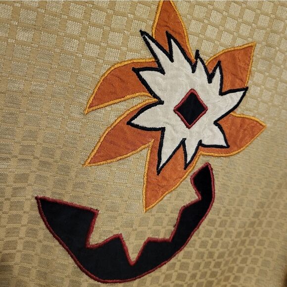 Alex Kim Fall Autumn Southwest Aztec Patchwork Multi Print Jacket, Size M - Picture 5 of 11